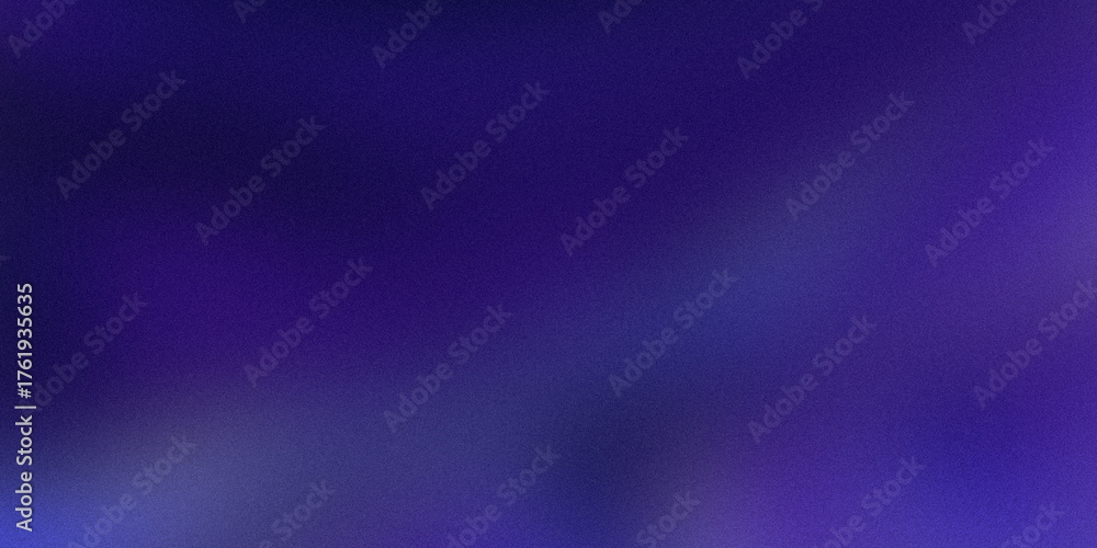 Obraz premium Deep Blue and Purple Gradient with Subtle Grain Texture abstract background