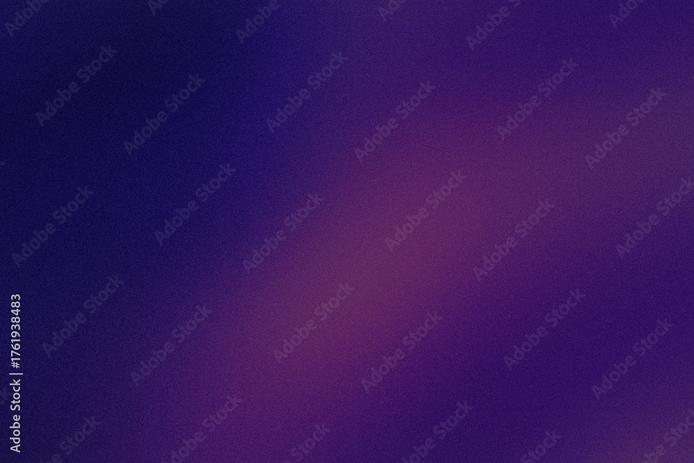 Obraz premium Deep Purple And Blue Gradient Background With Subtle Grain abstract