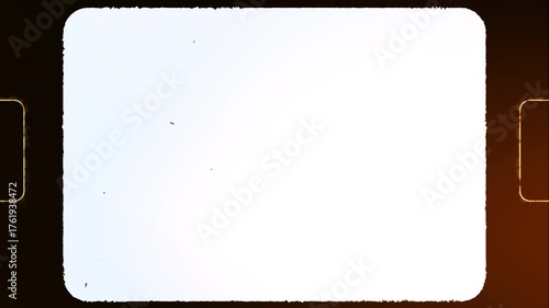 Vintage Super 8mm Film Strip Frame Light Leak Overlay 4K