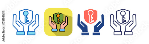 Permission multistyle icon