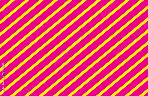 pink and yellow set of stripes
