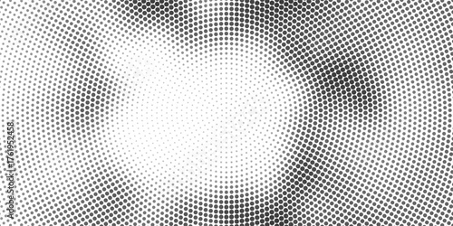 Comic dotted halftone fluid textured background. Half tone pixelated abstract texture for presentations, banners, comic design