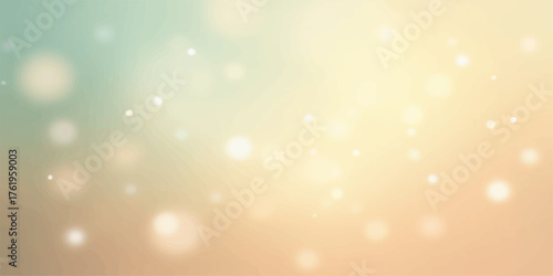Soft pastel gradient background with bokeh lights and subtle texture