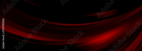 Abstract luminous red and black background eps 10.
