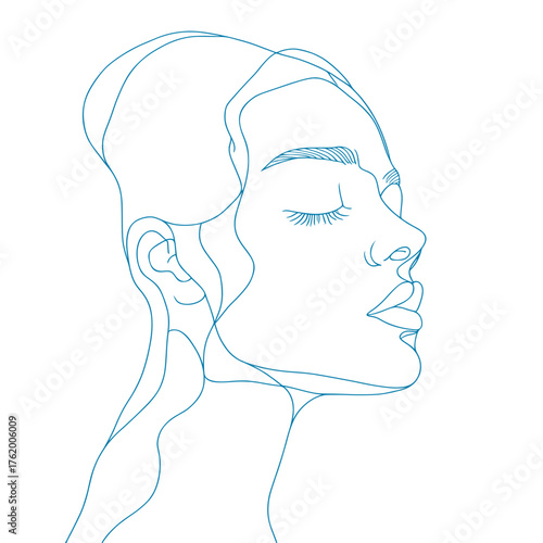 modern flat vector artwork of contrasting elements