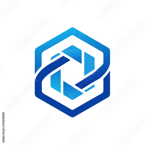 Minimalist Tech Startup Vector Logo Design