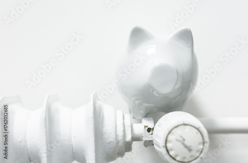 Conceptual image of a white...