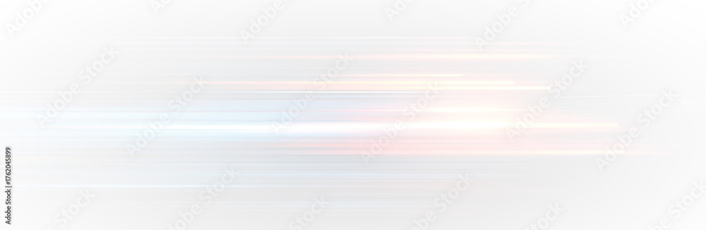 Obraz premium Abstract line PNG bright neon streak effect.