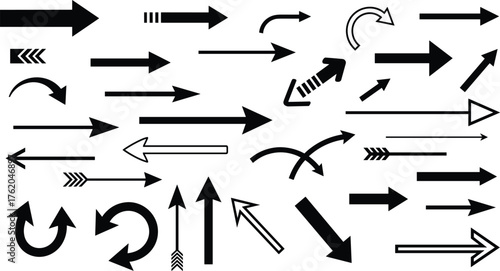 grunge arrow vector. grunge arrow brush.grunge arrow paint