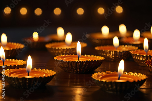 candles in the church