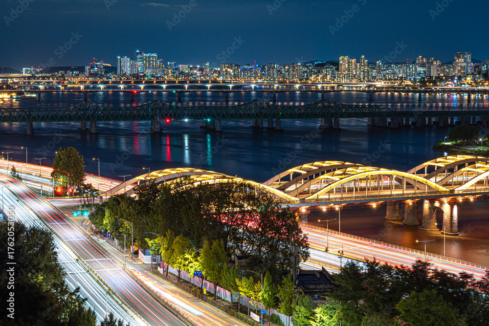 Obraz premium 한강대교 야경2