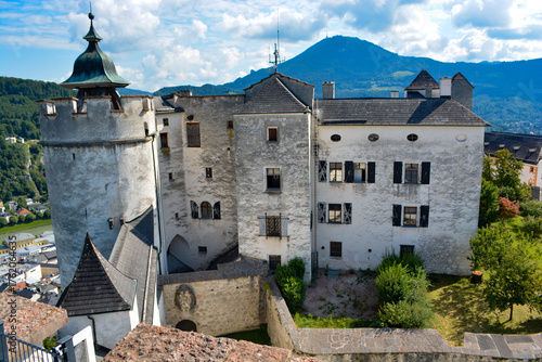 Inside of Honensalzburg the fortress in Salzburg