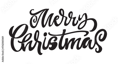 Merry Christmas and Happy New 2026 Year - cute hand drawn doodle lettering postcard. Hello 2026. Holly Jolly, Tis the season.