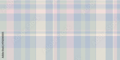 Gentle plaid pattern in pastel hues evokes a sense of calm  tradition. Versatile background for designs needing a touch of cozy warmth.