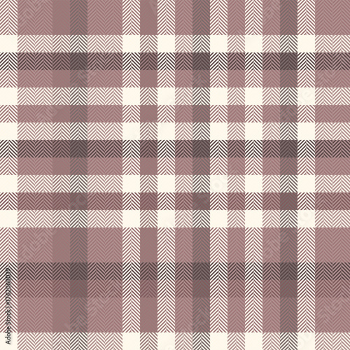 Teen tartan texture seamless, ornament pattern check plaid. Site background fabric vector textile in pastel and sea shell colors.