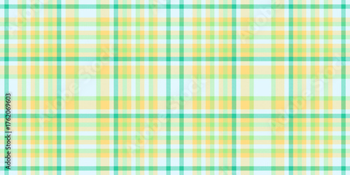 Large pattern tartan plaid, december texture background fabric. Wool vector textile check seamless in light and amber colors.