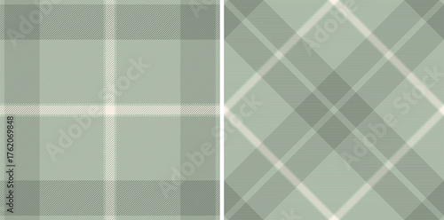 Two variations of a subtle plaid pattern, ideal for backgrounds, textiles, or design elements. The muted color palette evokes a sense of calm and tradition. Versatile for print and web projects.