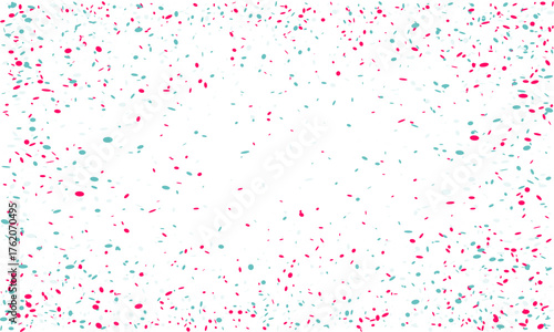 Faling confetti for festival background, birthday party invitation, carnival celebrate, glamour concert. Shiny colourful flying particle. Magic mosaic effect, romantic ceremony vibrant ornament.