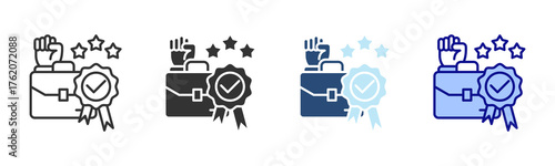 Professional Icon Set. Designed In Multi Style