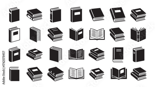 Modern abstract geometric design with vibrant color book