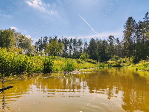 spływ rzeką Barcz w Dolina Baryczy