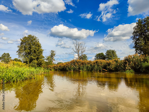 spływ rzeką Barcz w Dolina Baryczy