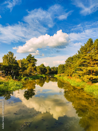 spływ rzeką Barcz w Dolina Baryczy