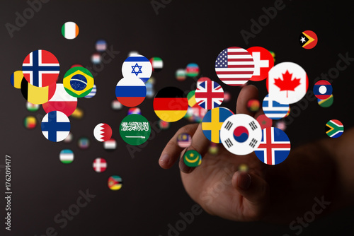 An image showing a hand rea...