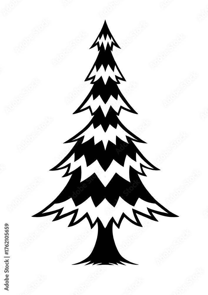 Obraz premium Christmas tree 