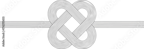 A captivating illustration of a celtic knot, , showcasing intricate interlaced patterns and symbolizing eternity, interconnectedness, and the cyclical nature of life and time