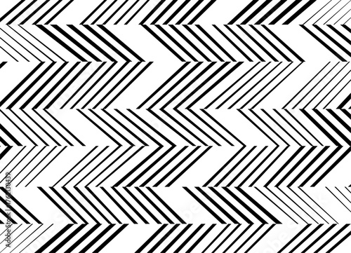 Abstract fabric. Vector pattern of a herringbone tree from thin black lines on a white background. Design element. Vector background. Threads, Weaving.