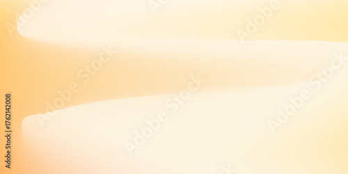 Soft Golden Gradient Abstract Background With Warm Light Flow For Design Projects.vector illustration eps10