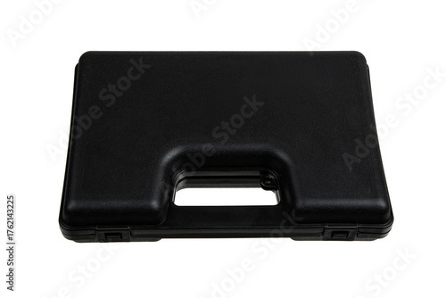 Photos Black plastic case for handgun storage