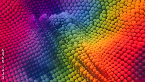Colorful Gradient Texture with Rainbow Transition