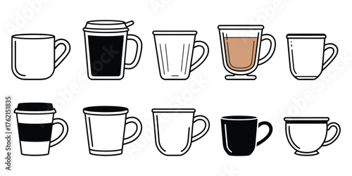 Modern Kitchenware Icons
