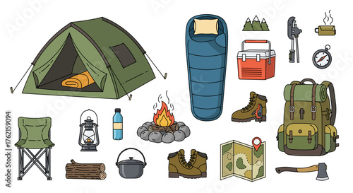 Adventure awaits explore the wilderness with camping essentials planning your outdoor trip