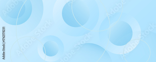 Abstract geometric background gradient soft light blue bokeh for Graphic Business background hitech technology digital design illustration