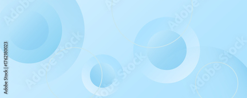 Abstract geometric background gradient soft light blue bokeh for Graphic Business background hitech technology digital design illustration