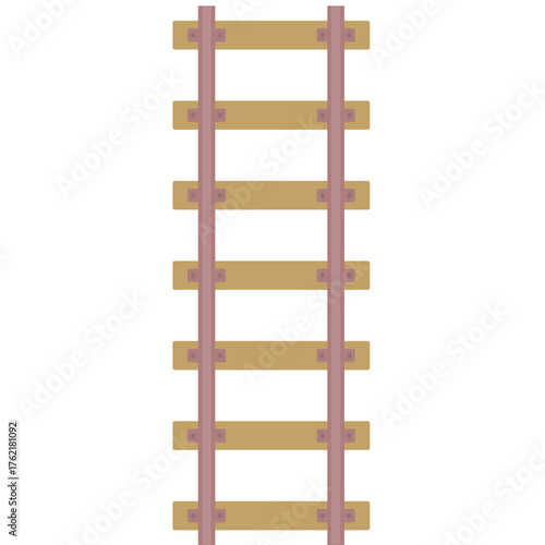 線路のイラスト