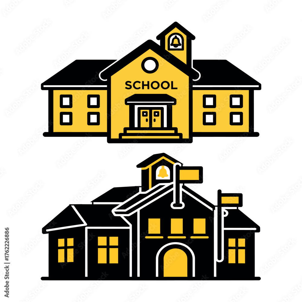 Fototapeta premium set of house icons