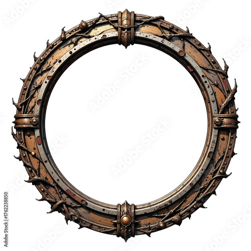 DND Token Border Frame Elegant Stylish Graphic Border Design for Roll20 FoundryVTT Digital RPG Gaming Tokens Customizable Fantasy Game Accessories Visual Elements