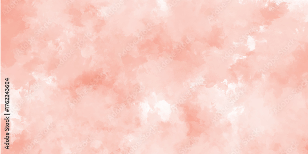 Fototapeta premium Red watercolor background. Colorful watercolor background with paper texture and stains. Aquarelle painted canvas for splash design. Artistic hand painted texture.