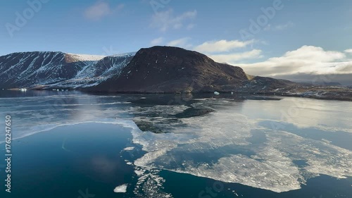 Observe the breathtaking melting ice formations in Greenland as climate change reshapes the landscape. This striking transformation highlights the urgent need for action in our world.