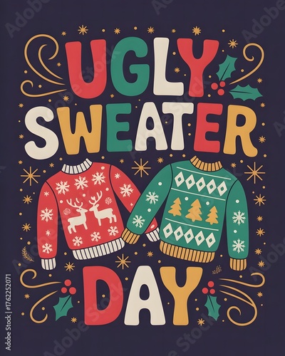 Celebrate Ugly Sweater Day with colorful knitwear, fun party games, DIY sweater crafts, and cozy holiday moments that bring laughter and memories to your festive season.