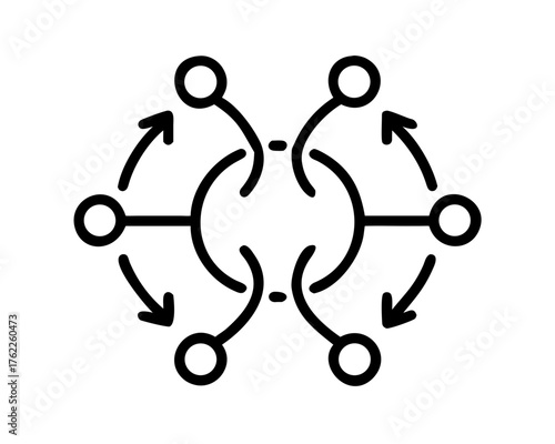 vector illustration of a man pushing a wheelchair