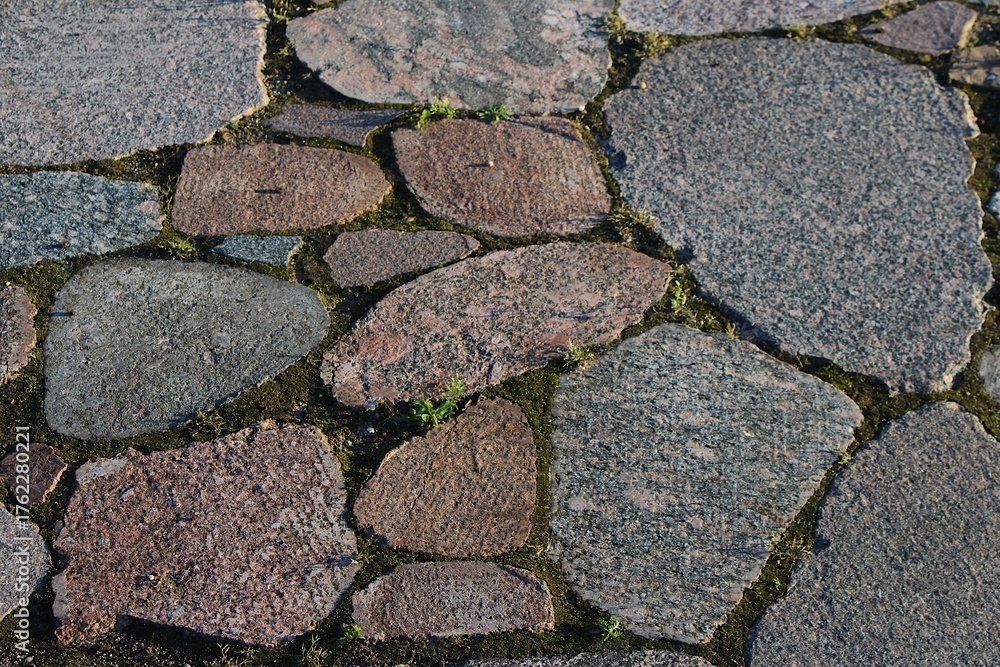 Obraz premium Stone paving texture.
