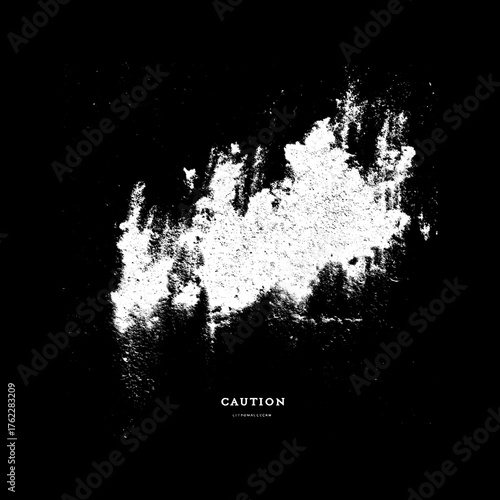 Rust Stain Alpha Channel, Transparent Oxidized Texture