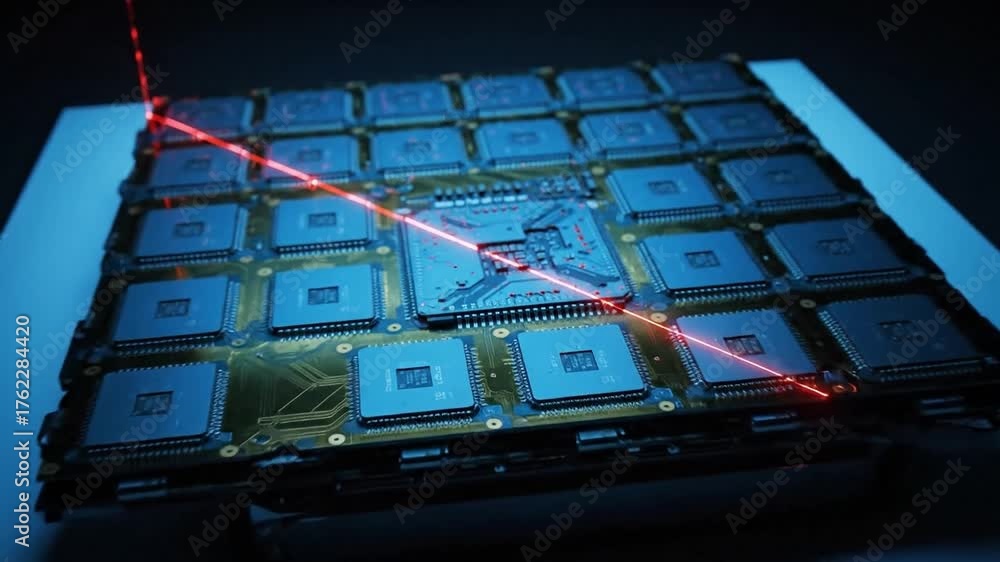 Precision Laser Scanning Microchips in Semiconductor Manufacturing for ...