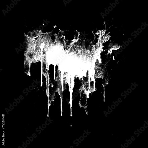 Rust Stain Alpha Channel, Transparent Oxidized Texture