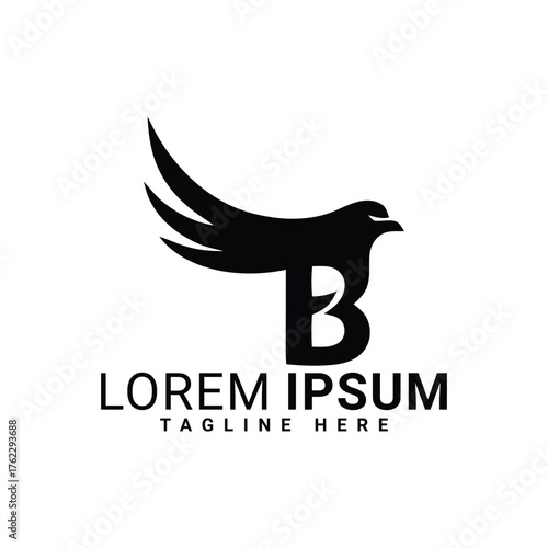 05.eps b . text vector logo design 